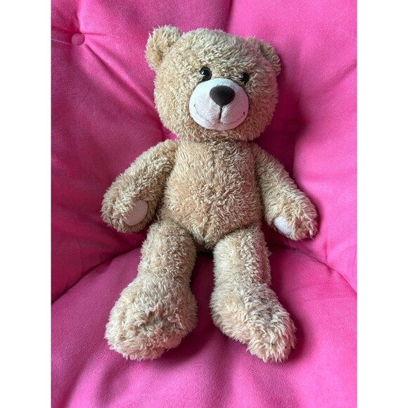 Build A Bear BABW Teddy Bear Brown Plush Stuffed Animal - Picture 1 of 3